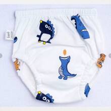4 pièces/paquet de Culottes de formation souples et réutilisables - lavables et réutilisables, sous-vêtements absorbants, culottes de propreté pour bébé lavables, couches bébé respirantes, pour toutes les saisons - un cadeau parfait pour la baby shower