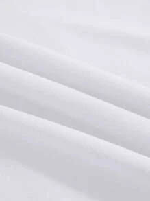 Women's Solid Color Round Neck Simple Fashion Petite T-Shirt