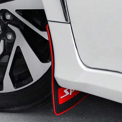 A Pair Of Chevrolet SUV Modification Project: Using Negative Texture Fabric Material, Mud-Proof Surface, Soft Rubber Protective Layer And Stylish Design To Enhance The Appearance/Grade And Add Sportiness. Drilling Holes According To The Appropriate Installation Position.