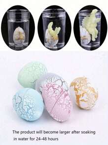 5/10/20/60/240 Fun Crack Egg Hatching - Dissolve In Water And Expand, Creative Birthday Gift For 14 Years And Above