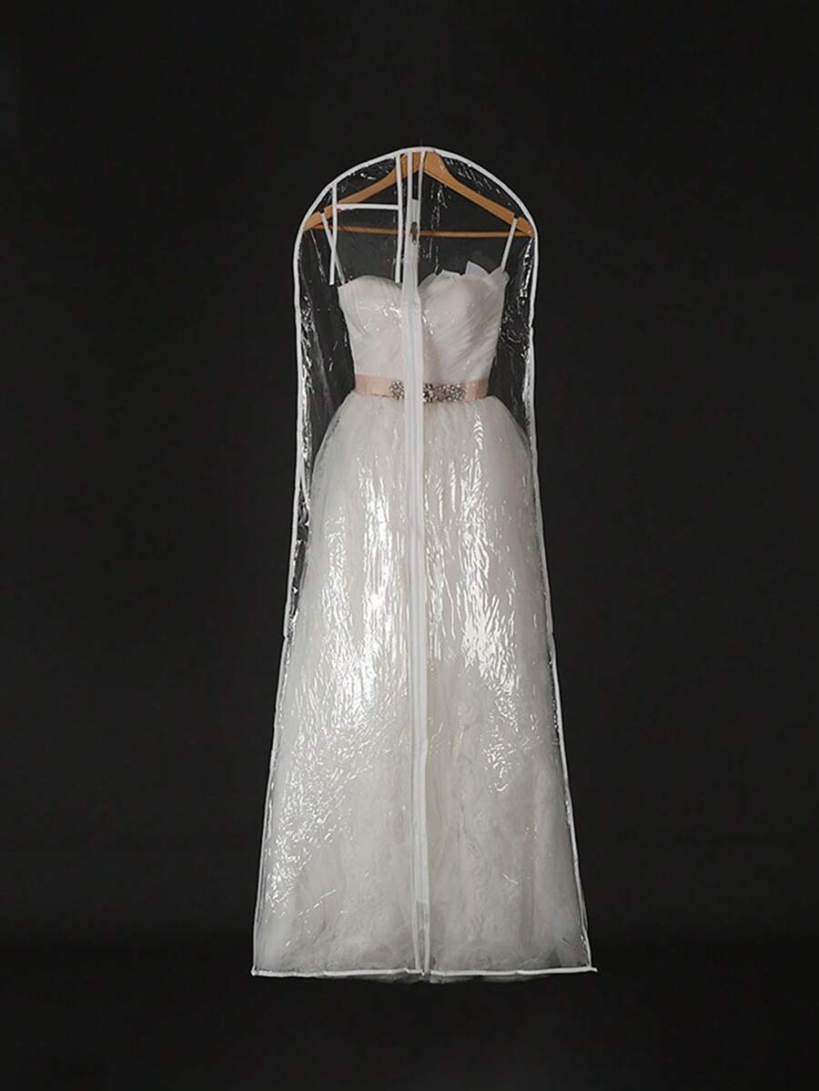Wholesale Transparent Solid For Wedding Dress Dust Cover Extra Large Waterproof PVC Clothing Garment Bags - Transparent - View 1