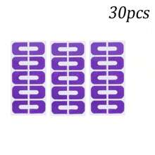 50/30/10 Pcs U-Shaped Nail Polish Protector Stickers, One-Time Nail Polish Anti-Overflow Stickers, Nail Art Stickers For Prevent Nail Polish Overflow, Nail Polish Spray Painting Tools,Nail Supplies,Nail Tools,Nail Art Tools,Back To School,Nails,Nail Tools For Press On Nails - Multicolor - View 15