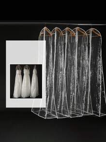 Wholesale Transparent Solid For Wedding Dress Dust Cover Extra Large Waterproof PVC Clothing Garment Bags - Transparent - View 2