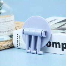 Organize Your Kitchen & Bathroom With This Self-Adhesive 3-Hook Rack & Key Holder! - Multicolor - View 9