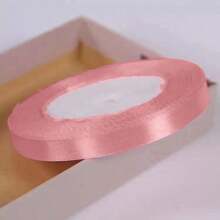 1pc Black Green Ribbon Handmade DIY Rose Flower Ribbon 21meters Long Polyester Webbing Packaging Webbing, Home Decor, Scene Decor, Theme Party Decor