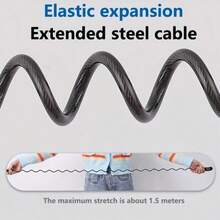 1pc Helmet-Shaped Combination Lock, Portable Bicycle/E-Bike Security Lock Chain With Accessories