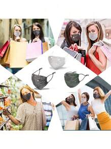 1 Stück Mode Frauen künstlicher Kristall Gesichtsmaske, elastisch, atmungsaktiv, funkelnde Strass Party Tanz Dekoration Rollenspiel Maske Kostümzubehör, funkelnde Strass Mesh Gesichtsmaske Maskenball Maske für Frauen, Glitzer Gesichtsmaske, funkelnde Maske, Weihnachtsparty, hergestellt aus Polyesterfaser