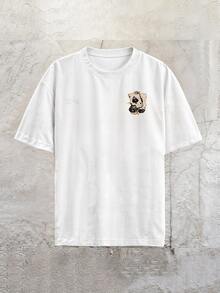 Camiseta Algodão Pôquer Unissex Camisa Anime Tshirt Vestuario Estampado