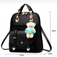 Spring And Summer New Fashion Multifunctional Backpack Women's Casual Bear School Bag
