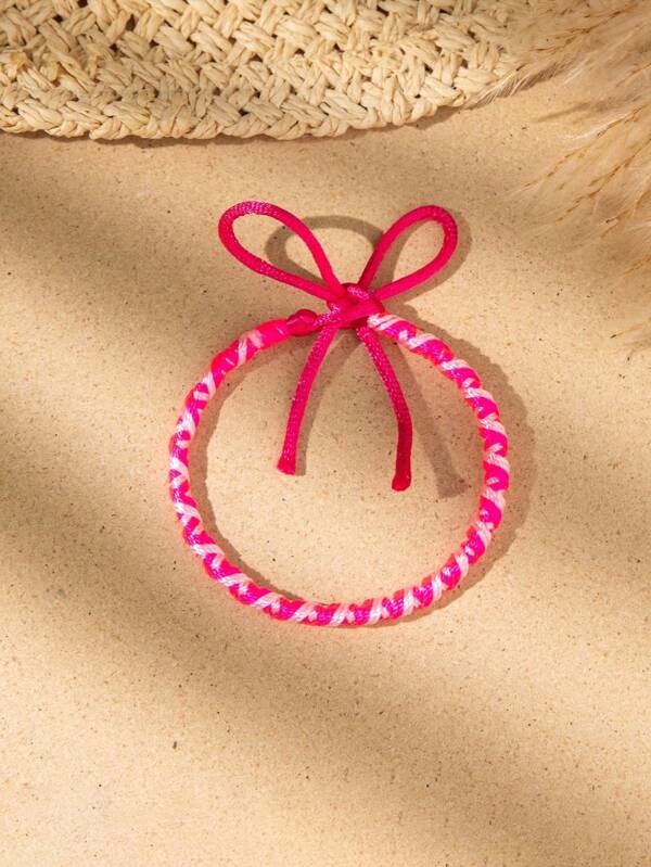 1 pièce Bracelet bohème enroulé avec franges, bracelet d'amitié pour couple