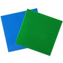 2pcs 32x32 Classic Base Plates, 100% Compatible With Major Brands - Size 25.5cm X 25.5cm Winter Gifts Color Block Color Blocks