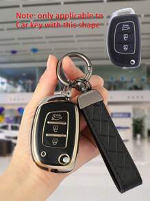 [2 件/套] 现代汽车钥匙保护套，多种款式适合各种场景，防刮擦、防震 - 多色-均碼 - 查看 13