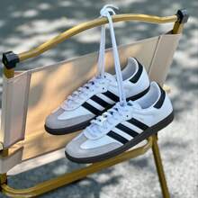 Adidas Originals SAMBA OG 男女通用休闲低帮运动鞋，时尚运动鞋，款式：B75806 - 白色 - 查看 7