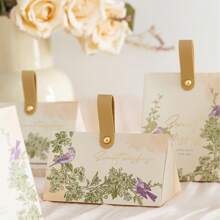 5 Stücke kreative chinesische Vogeldesign Hochzeitsbevorzugungsbox, Geschenkbox für Süßigkeiten, Schokolade, Präsente Verpackung