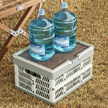 Travel Storage Organizer Travel Essentials Camping Storage Box A Folding Shopping Basket Picnic Basket Folding Storage Basket Outdoor Household Hand Basket Suitable For Outdoor Camping Necessities Portable Supermarket Shopping Basket Car Convenient Storage Basket(Multi-Specification Optional)