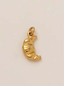 1Pc Personalized Stainless Steel Pendant, DIY Jewelry Accessories, Drip Oil Coating Pattern, Suitable For Bracelets, Necklaces, Earrings