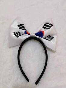 1 pieza Diadema de mariposa para fanáticos de la Eurocopa 2024, con camisetas de varios países, mini pinzas para el cabello de primavera, adecuado para decoración de fiestas y regalos conmemorativos