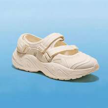 CAMEL CROWN Sandali sportivi da donna, scarpe leggere e morbide con suola inferiore per uso esterno estivo 2024, con chiusura a gancio e anella