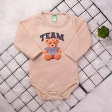 SOFT LINED INSIDE BABY BODYSUIT SET - Beis - Ver 5