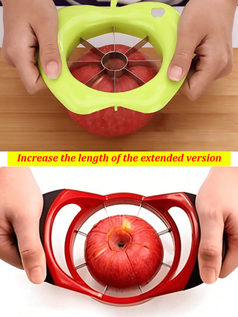 1 st fruktkärare i rostfritt stål, äppelskärare, fruktkniv, fruktavdelare