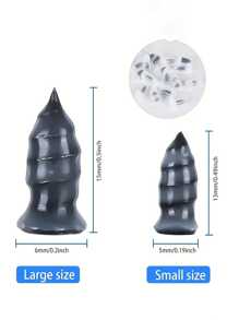 40pcs Synthetic Rubber Tire Repair Plugs, Universal Puncture Repair Tool For Automobile, Motorcycle, Truck, Scooter And Bicycle Tires (S 20pcs+L 20pcs), Vacuum Tire Quick Repair Kit With Spiral Rubber Nails