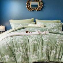 7pieces(Full/Queen/King)Lightweight Solid Comforter Set For All Seasons,Twin(5 Pieces),Soft & Comfortable Bed In A Bag Set For Student/Friends/Colleage,A Cloud-Like Sleeping Space All Year Round,Spring/Summer/Autumn/Winter,Great Gift - Sage Green - View 4