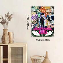 Framed Poster Anime Series 1 Key Art Alt Crunchyroll Japanese Anime Merchandise Manga Series Anime Streaming Poster Merch Anime Bedroom Decor Cool Wall Art Print Poster - 框架 - 查看 4