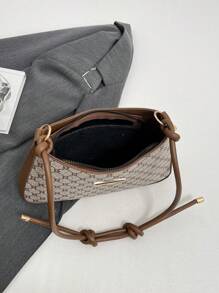 Women Large Capacity Retro Floral Underarm Shoulder Bag, Fashionable Casual Versatile - Multicolor - View 11