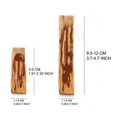 2/5/8/12/22 pièces Bâtons d'encens naturels Palo Santo, bois sacré de haute qualité, idéal pour le yoga et la méditation - Purificateur d'air et anti-stress pour la maison, avec boîte cadeau - Parfait pour la Fête des Pères, la Fête des Mères et Pâques - Palo Santo - Voir 7