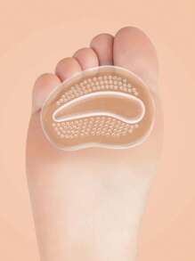 1 Pair Of Forefoot Non Slip Insoles, Invisible Sandals Forefoot Pad, High Heels Silicone Wear-Resistant Insoles