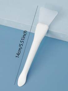 RANCAI 1/2/3pcs Fish Tail Shaped Silicone Face Mask Brush, Beauty Makeup & Skincare Tool - Multicolor - View 6