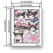 Sanrio Full Diamond My Kuromi 1 Set DIY Kits Diamond Painting Cartoon Character Wall Art Picture Of Rhinestones Home Decoration Modern