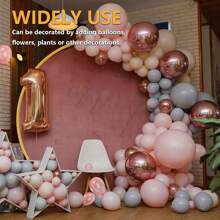 1pc 5.91ft Balloon Arch Stand, Gold Round Backdrop Stand, Metal Arch Backdrop Stand, Wedding Arch Frame, Circle Backdrop Stand, Circle Arch Stand Frame For Wedding, Party, Birthday, Ceremony, Shower Decoration, Graduation, Photo Background Decoration - Gold - View 4