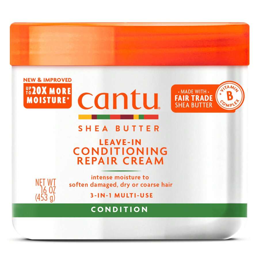 Cantu - Shea Butter Leave In Conditioning Repair Cream (453g) - Clear - View 1