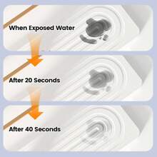 2pcs/Set Faucet Mat For Kitchen Sink 24'' Long Diatomite Fast Drying Stone Sink Tray Super Absorbent Prevents Moisture Buildup Faucet Splash Guard For Bathroom Counter