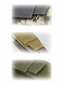 Multifunctional Outdoor Sports Molle 9mm Single Magazine Pouch For M1911 92F Small Kit Accessory Hanging Bag Mini Bag Tactical Belt - Multicolor - View 8