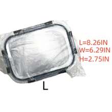 Recipientes de almacenamiento de alimentos de vidrio borosilicato con tapas herméticas, a prueba de fugas, aptos para microondas, seguros para lavavajillas - regalo perfecto para viajes y preparación de comidas