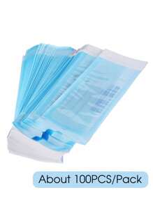 100 Pcs Nail Art Sterilization Bags 5 Sizes Self-Sealing Sterilization Pouches For Manicure Pedicure Tools Disposable Storage Bags For Tweezers Cuticle Pusher Scissors Nail Art Tool Sterilization Storage Bag - Multicolor - View 6