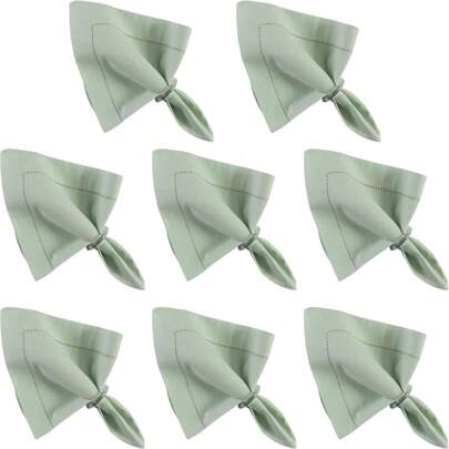 Guardanapo de Tecido Ponto Ajour para Mesa Posta 100% Algodão 40x40cm