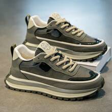 Men Casual Athletic Shoes - Red - View 3