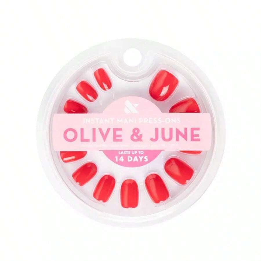 Olive & June Press-On Fake Nails - XS Round - I Like It Spicy - 42ct - 1 - View 1