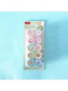 1pc/ Cartoon Reward Seal Teacher Encouragement Gift Teacher Grading Homework Comment Seal - Multicolor - View 9