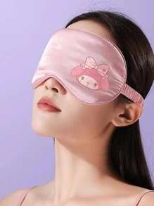 Sanrio Purple Kuromi Silk Breathable Cool And Skin-Friendly Improve Sleeping Mask For Women, Cute Pink My Melody Home Bedroom And Office Rest Lightproof Eye Masks, Cinnamoroll Summer Vacation Cruise And Car Travel Essentials Eye Cover Accessories, Airport Airplane Must Haves Eye Patches, Pompompurin Stuff, Bachelorette Party And Bridesmaid Proposal Gifts, Sanrio Authorized Items.