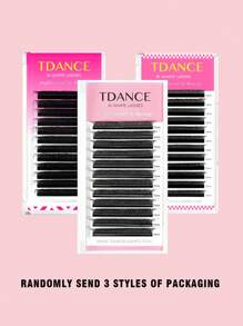 TDANCE TDANCE 1box 12Rows 3D 4D 5D W Shape Eyelash Extension Premade W Lashes 3D Clover False Eyelashes Fans Flower Blooming Individual Lash Extension 0.07 C 8-15mm Lash Clusters, Eyelash Clusters, Individual Eyelashes, Lashes, Fake Lashes