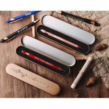 Pluma estilográfica personalizada como regalo para mujeres, set de bolígrafos de lujo personalizados. Regalos de festivales, cajas de regalo, regalos creativos para parejas, de vuelta a la escuela, útiles escolares - Bolígrafo - Ver 3