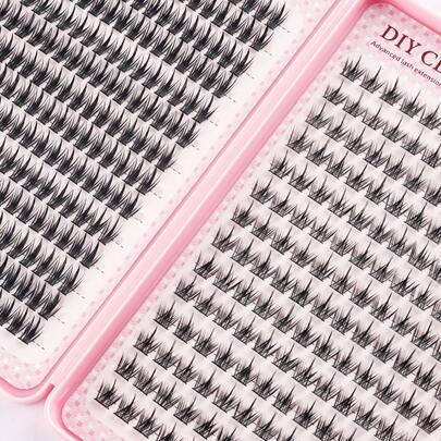 392 件/28 排漫画睫毛簇，漫画睫毛簇，动漫簇睫毛延长簇，睫毛自然外观睫毛，仙女睫毛簇，漫画单根睫毛，适合初学者，640/448/576/570/544/560/240/184/120 件