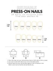 24Pcs Short Almond Shape Press On Acrylic Nails False Nails In Purple Nails Silver Glitte Cat Eye Nail Art Luxury And Stylish Style Nail Set Simple Design Fake Nails For Daily Use Nail Supplies Nails