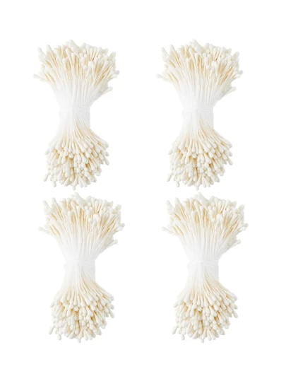 400/800/1600 st konstgjorda blomståndare, konstgjorda pärlblommor, heminredning med blommor, lämplig för bröllopsblomsterarrangemang, handgjord heminredning, påsk, mors dag, fars dag och mer