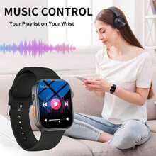 SIMSONLAB 1.83-Inch Smart Watch, Wireless Calling & Dial, Multi -Sport Modes, Calling Reminder & Rejection, Information Reminder, SMS Reminder,Compatible With Iphone/Andriod Christmas New Year Valentine's Day Holiday Gift