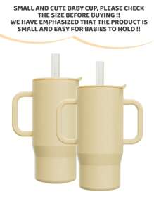 210ml High Quality Silicone Baby Training Cup, Odorless Material, With Comfortable Handle, Easy Open/Close Lid And Bite-Proof Straw, Multi-Color Design To Brighten Daily Life, Caring For Every Sip